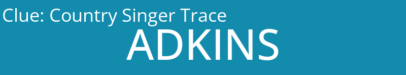 Country Singer Trace