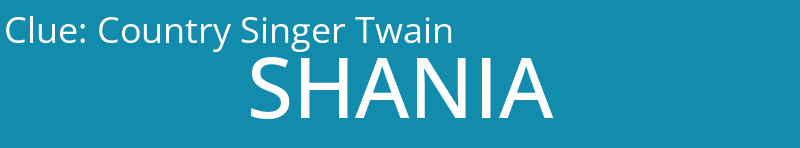 Country Singer Twain