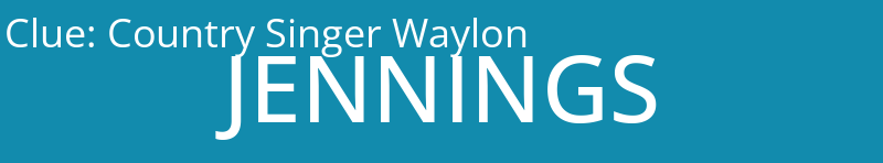 Country Singer Waylon