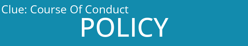 Course Of Conduct