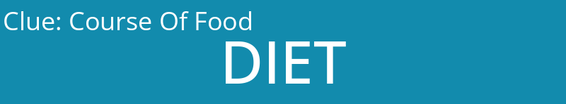Course Of Food