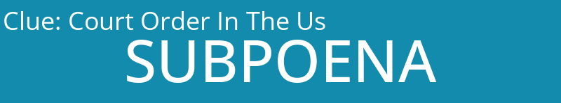 Court Order In The Us