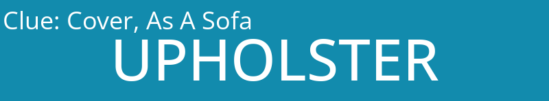 Cover, As A Sofa