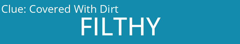 Covered With Dirt