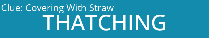 Covering With Straw