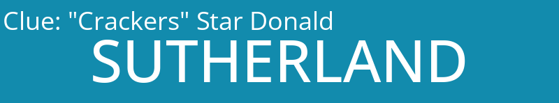 "Crackers" Star Donald