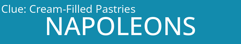 Cream-Filled Pastries