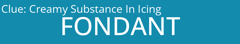 Creamy Substance In Icing