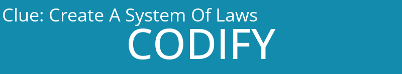 Create A System Of Laws