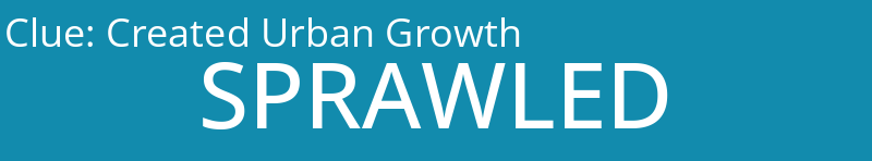 Created Urban Growth 