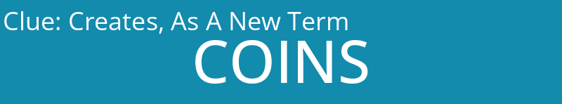 Creates, As A New Term