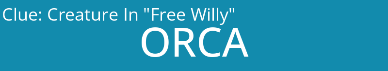 Creature In "Free Willy"