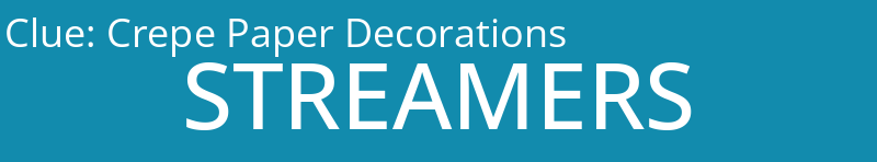 Crepe Paper Decorations