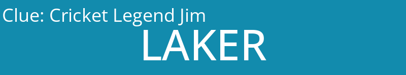 Cricket Legend Jim