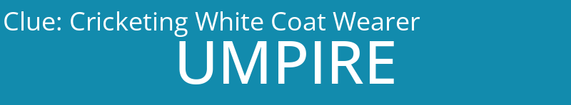 Cricketing White Coat Wearer