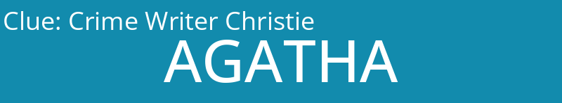 Crime Writer Christie