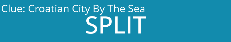 Croatian City By The Sea