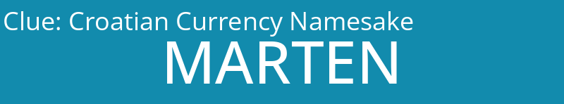 Croatian Currency Namesake