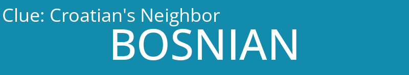 Croatian's Neighbor