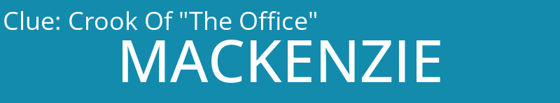 Crook Of "The Office"