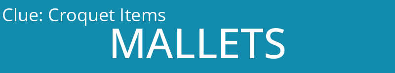 Croquet Items