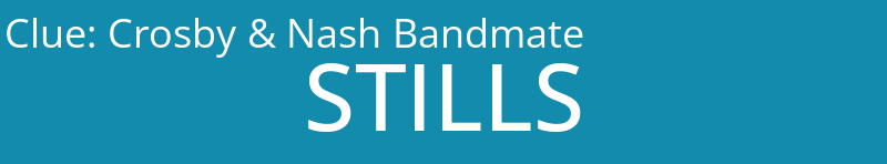 Crosby & Nash Bandmate