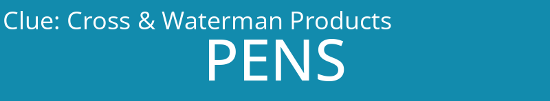 Cross & Waterman Products