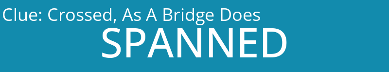 Crossed, As A Bridge Does