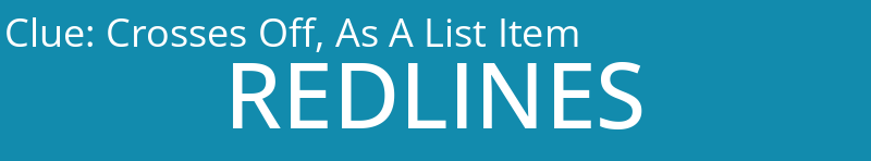 Crosses Off, As A List Item