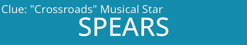 "Crossroads" Musical Star