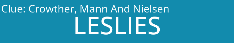 Crowther, Mann And Nielsen