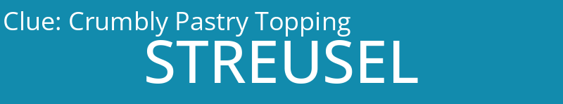 Crumbly Pastry Topping