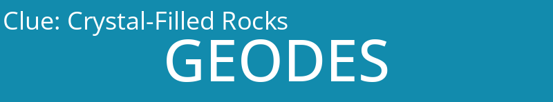 Crystal-Filled Rocks