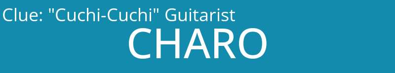 "Cuchi-Cuchi" Guitarist
