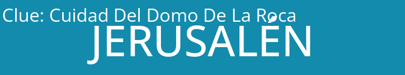 Cuidad Del Domo De La Roca