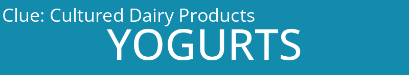 Cultured Dairy Products