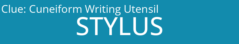 Cuneiform Writing Utensil