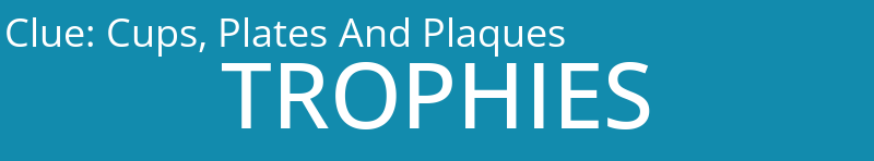 Cups, Plates And Plaques