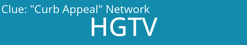 "Curb Appeal" Network