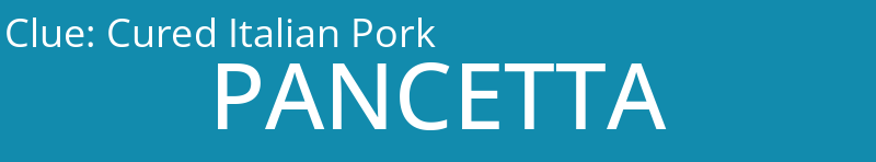 Cured Italian Pork