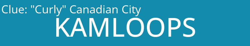 "Curly" Canadian City