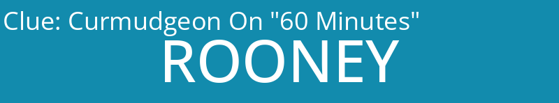 Curmudgeon On "60 Minutes"