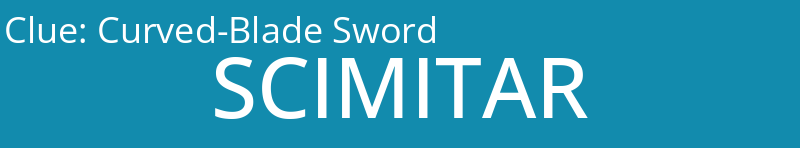 Curved-Blade Sword