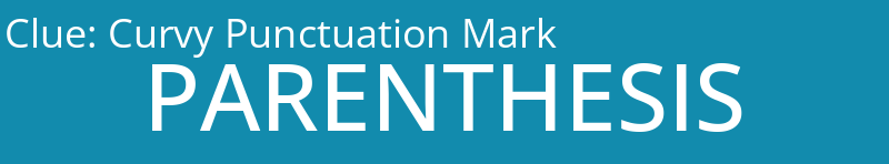Curvy Punctuation Mark