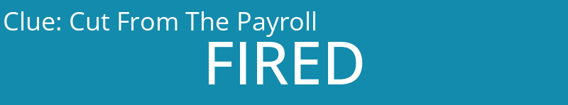 Cut From The Payroll