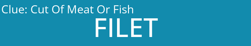 Cut Of Meat Or Fish