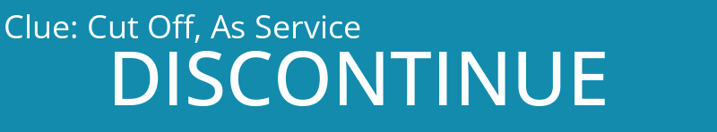 Cut Off, As Service