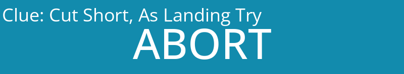 Cut Short, As Landing Try