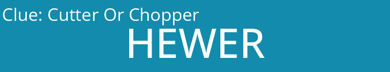 Cutter Or Chopper