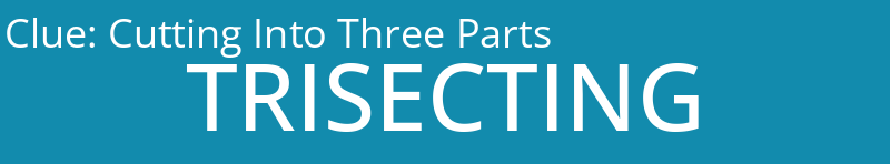 Cutting Into Three Parts